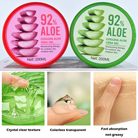Gel naturel à l'aloe vera, hydratant et apaisant, après-soleil, gel d'aloe vera pour le visage