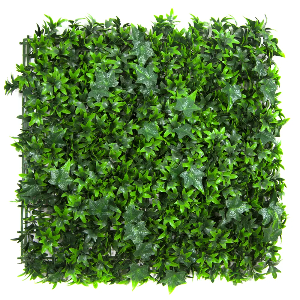 Panel de cobertura artificial decoración al aire libre follaje vertical Vida Verde colgante plantas artificiales hierba pared seto de boj