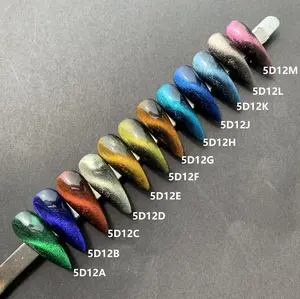 Hoge Kwaliteit 3d/5d/9d Magnetische Kat Ogen Parel Pigment Poeder Voor Nagelgellak