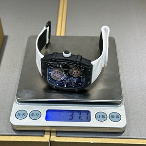 Reloj Mecánico Ultrafino 27-05 de Venta Caliente 2026 con Esfera de Fibra de <span class=keywords><strong>Carbono</strong></span>, Diseño Hueco, Movimiento Visible, Reloj de Moda de Negocios para Hombre - Product Image 3