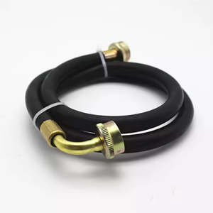 Manguera de Entrada para Lavadora de Goma Negra Sólida Flexible con Conector de Codo Hembra de 90 Grados, Suministro de Fábrica - Product Image 2