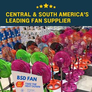 7-9.9 Inch Turbo Plastic <b>Grill</b> 3ABS Aluminum Blade Mechanical Adjustable Height Energy Efficient <b>Outdoor</b> Industrial Standing Fan - Product Image 5