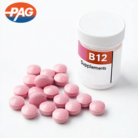 Compléments alimentaires de vitamine B12, services OEM et ODM disponibles, comprimés de méthylcobalamine haute puissance