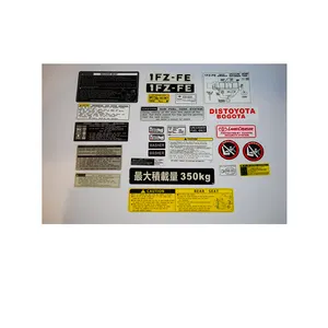 Car Label For Toyota Land Cruiser 80 LC80 Landcruiser80 Tags