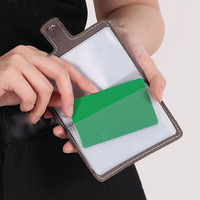 Dompet Kartu Kredit Kulit PU Logo Cetak Kustom, Penjualan Terlaris 2026, Tas Kartu Wanita, Kantong Uang, Dompet Koin Mini