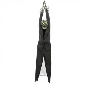 Decoraciones Animadas <span class=keywords><strong>de</strong></span> Payaso <span class=keywords><strong>de</strong></span> Terror para Halloween 2026, Tamaño Real, Venta al por Mayor, para Exteriores - Product Image 3