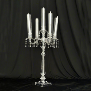 Wedding restaurant <b>table</b> decorations 9-arm acrylic candelabra multi-head candelabra wedding <b>table</b> centerpiece <b>party</b> and home dec - Product Image 2