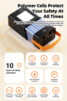 Banco de Energía HYTO de Alta Capacidad 100000mAh con Carga Rápida 22.5W PD20W, Banco de Energía Portátil para Exteriores de 100000 mAh