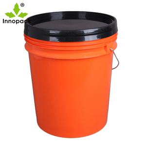 Meihan — seau de peinture en plastique, avec poignées en métal et couvercles de bande d'étanchéité, 5 gallons - Product Image 4