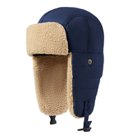 Gorro Ushanka Térmico Personalizado QJ OEM, Gorro de Invierno Grueso Estilo Lei Feng, Gorra de Piloto a Prueba de Viento para Ciclismo al Aire Libre con Protección para las Orejas