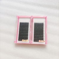 Plateau d'extensions de cils en volume pour la vente en gros, Courbures C D CC DD, 0.03 0.05, 8-15mm, Cils naturels longs, volumineux et de haute qualité