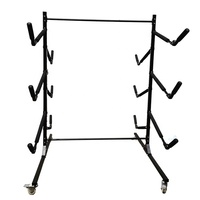 Support universel autoportant pour kayak, vélo et planche de surf, pour rangement intérieur et extérieur