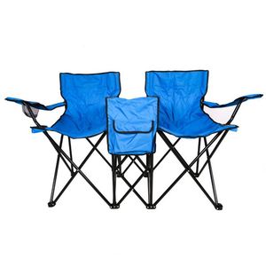 Cross-border <b>Double</b> Foldable Armchair Storage Lightweight Portable Simple Fishing Outdoor Beach <b>Camping</b> <b>Chair</b> Outdoor Furniture - Product Image 1