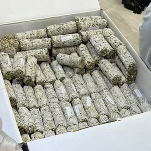 Bán buôn Trắng Sage số lượng lớn Smudge hương thanh hữu cơ California Trắng Sage bó với lá - Product Image 3