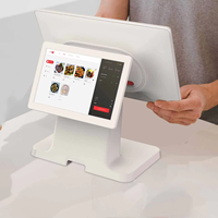 Sistema POS Android 11 con Pantalla Táctil de 15.6 Pulgadas, Pantalla Dual, Máquina POS para Restaurantes (Modelos Imin D3 Pro/Swan) con Wi-Fi 6