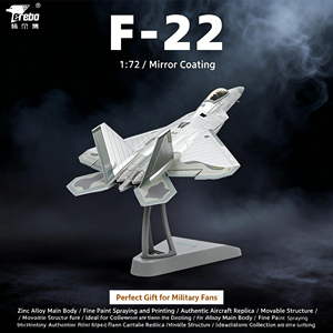 Modèle d'avion de chasse Terebo Alloy <span class=keywords><strong>F22</strong></span> en métal moulé sous pression, échelle 1:100 et 1:72, pour collectionneurs et cadeaux - Product Image 6
