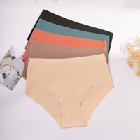 HAGO Culottes Femme Taille Haute Séchage Rapide Respirantes en Soie Glacée Nylon Motif Uni Personnalisables – Taille Européenne – Meilleures Ventes