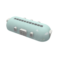 Module de bateau préfabriqué de conception moderne pour faire une maison flottante, assemblage rapide, isolation thermique, maison en dôme en EPS à faire soi-même