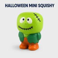 Jouet sensoriel anti-stress en mousse PU souple personnalisé, mini monstre Halloween, jouet de bureau, nouveauté, balle anti-stress pour enfants, vente en gros