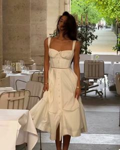 Cute and <strong>Seductive</strong> Square-Neck Bodycon <strong>Dress</strong> for Women, Fashionable Slim-Fit Long <strong>Evening</strong> <strong>Dress</strong>, Vacation Style - Product Image 1