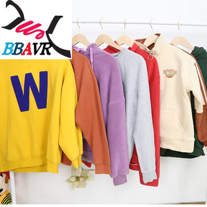 High Heavy Weight Unisex Jogger Sweatshirts Pullover Hoodie Embroidery Oversize <b>Second</b> <b>Hand</b> Clean Winter Polyester/Cotton - Product Image 2