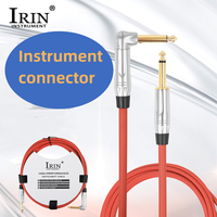 Câble de connexion d'instrument de 3 mètres, câble audio 6.35