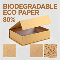 Boîtes cadeaux magnétiques pliables personnalisées |   Emballages biodégradables pour cadeaux, articles de première nécessité et vêtements de luxe