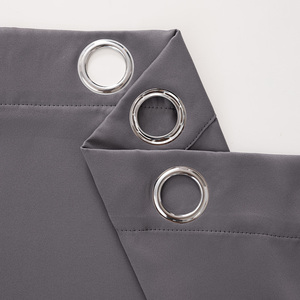 Rèm cửa chắn sáng kiểu grommet, chất liệu dày dặn, cách nhiệt, dùng cho phòng ngủ và phòng khách - Product Image 3