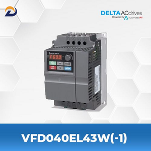 ไดรฟ์ AC รุ่น VFD-EL-W ซีรีส์ VFD040EL43W 5.5 แรงม้า 4 กิโลวัตต์ 460 โวลต์ 9 แอมป์ VFD040EL43W VFD040EL43W VFD040EL43W - Product Image 5