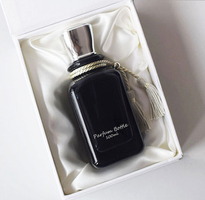 Fabricant en gros d'emballages de flacons de parfum, flacons de parfum vides en verre transparent de 30 ml, 50 ml, 100 ml avec des pompons - Product Image 3