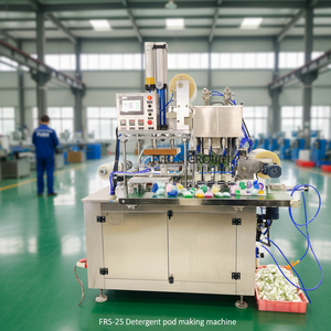 Machine automatique électrique à commande facile pour la fabrication de capsules de lessive en sachets liquides, film plastique PVA et dosettes multi-chambres, directement de l'usine - Product Image 1