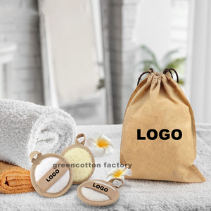 Biểu Tượng Tùy Chỉnh Loofah Miếng Bọt Biển Tự Nhiên Nhẹ Nhàng Tẩy Tế Bào Chết Trên Khuôn Mặt Scrubber Vegan Được Làm Với Tự Nhiên Ai Cập Loofah Tắm Bọt Biển - Product Image 5