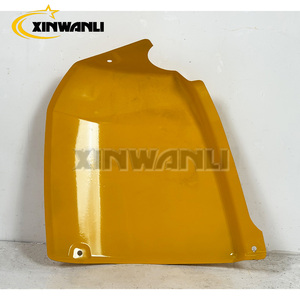 อะไหล่รถขุดคุณภาพสูง XINWANLI รุ่น PC60-8 70-8 ฝาครอบเครื่องยนต์ด้านซ้าย แผ่นโลหะ สำหรับ 201-54-81102 201-54-81101 - Product Image 4