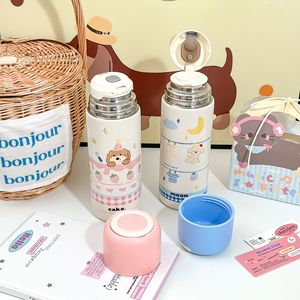 Termo de Acero Inoxidable 316 con Diseño de Dibujos Animados, Taza Recta, Aislamiento Térmico, Botella de Agua de Viaje para Todos - Product Image 4