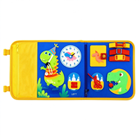 Sac à dos Montessori éducatif en feutre, best-seller, pour l'apprentissage interactif et le jeu silencieux