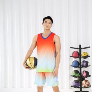 Expédition rapide, maillot de basket-ball personnalisé réversible unisexe à manches courtes, sublimé, séchage rapide, respirant - Product Image 5