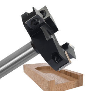 Fraises de surfage pour défonceuse CNC, style à 2+2 plaquettes, pour l'égalisation et le chanfreinage, <span class=keywords><strong>fraise</strong></span> à planer, <span class=keywords><strong>fraise</strong></span> à dégauchir, <span class=keywords><strong>fraise</strong></span> à surface - Product Image 1