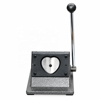 Machine de découpe manuelle ronde en acier 57*53mm pour la fabrication de nouveaux aimants de réfrigérateur
