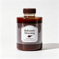 Haoxuan Üretici Balsamik Sos Şişesi Etiketleri Şeffaf PET Spot UV Baskılı Çıkartmalar Gıda Paketleme Çözümleri için