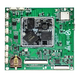 Placa de desenvolvimento Rockchip RK3128 personalizada com suporte para sistemas operacionais Android e Linux, equipada com sensor infravermelho