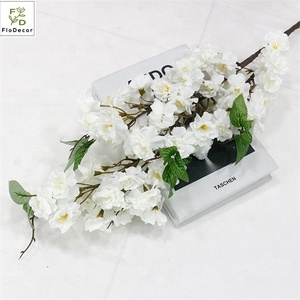 Ramas de Flores de Cerezo Artificiales de Alta Calidad de 94 cm, Flores de <span class=keywords><strong>Primavera</strong></span> de Seda en Blanco, Rosa, Amarillo y Azul - Product Image 6