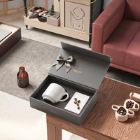 Anpassbare umwelt freundliche Geschenk papier boxen aus Pappe Glänzende/glänzende Matt laminierung Magnet griff Spot UV-Prägung High-End