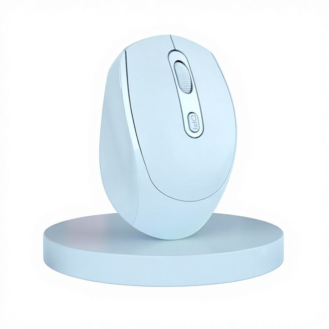 Office Business Plastic Lightweight Battery Operated USB Mini Right Ergonomic 3D 2.4GHz Optical Wireless Mouse Stock Low Price