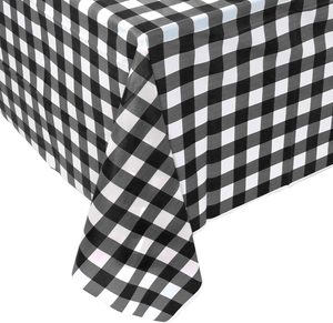 Dã Ngoại Màu Đỏ Và Trắng Rô <span class=keywords><strong>Tablecloth</strong></span> Tablecover Nhựa Dùng Một Lần Đảng Khăn Trải Bàn - Product Image 1