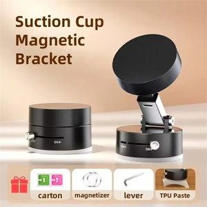 Soporte Plegable para Teléfono, Soporte Magnético Resistente para Teléfono de Coche, Soporte para Teléfono de Tablero, Rotación de <span class=keywords><strong>360</strong></span> Grados °   Soporte Giratorio para GPS con Ventosa para Coche - Product Image 1