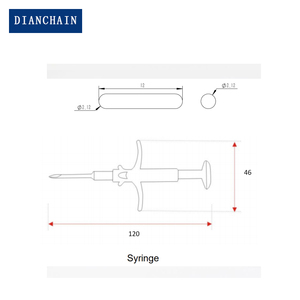Tiêm ID Theo Dõi EM4305 Microchip <span class=keywords><strong>125KHz</strong></span> RFID Glass Capsule Tag Cho Động Vật - Product Image 6