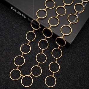 Metal Waist <b>Chain</b> For Women Chunky Belly Link <b>Chain</b> <b>Belt</b> For Dresses - Product Image 5