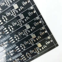 Carte de circuit imprimé rigide FR4 personnalisée, double face, fabrication OEM ODM, carte de circuit imprimé sur mesure pour l'éclairage LED