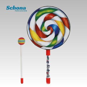 Tambour <span class=keywords><strong>à</strong></span> main Lollipop 6, 8, 10 pouces en gros, instrument <span class=keywords><strong>de</strong></span> percussion Orff pour bébés et enfants, idéal pour les cours <span class=keywords><strong>de</strong></span> musique - Product Image 6
