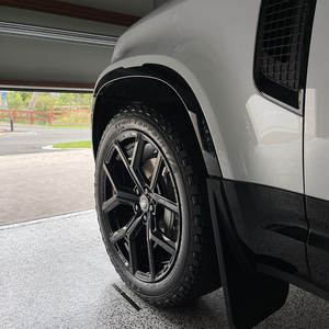 Roues de voiture de course en aluminium forgé 5x120 roues de 22 pouces, noir brillant pour jantes <span class=keywords><strong>land</strong></span> <span class=keywords><strong>rover</strong></span> <span class=keywords><strong>defender</strong></span> - Product Image 4